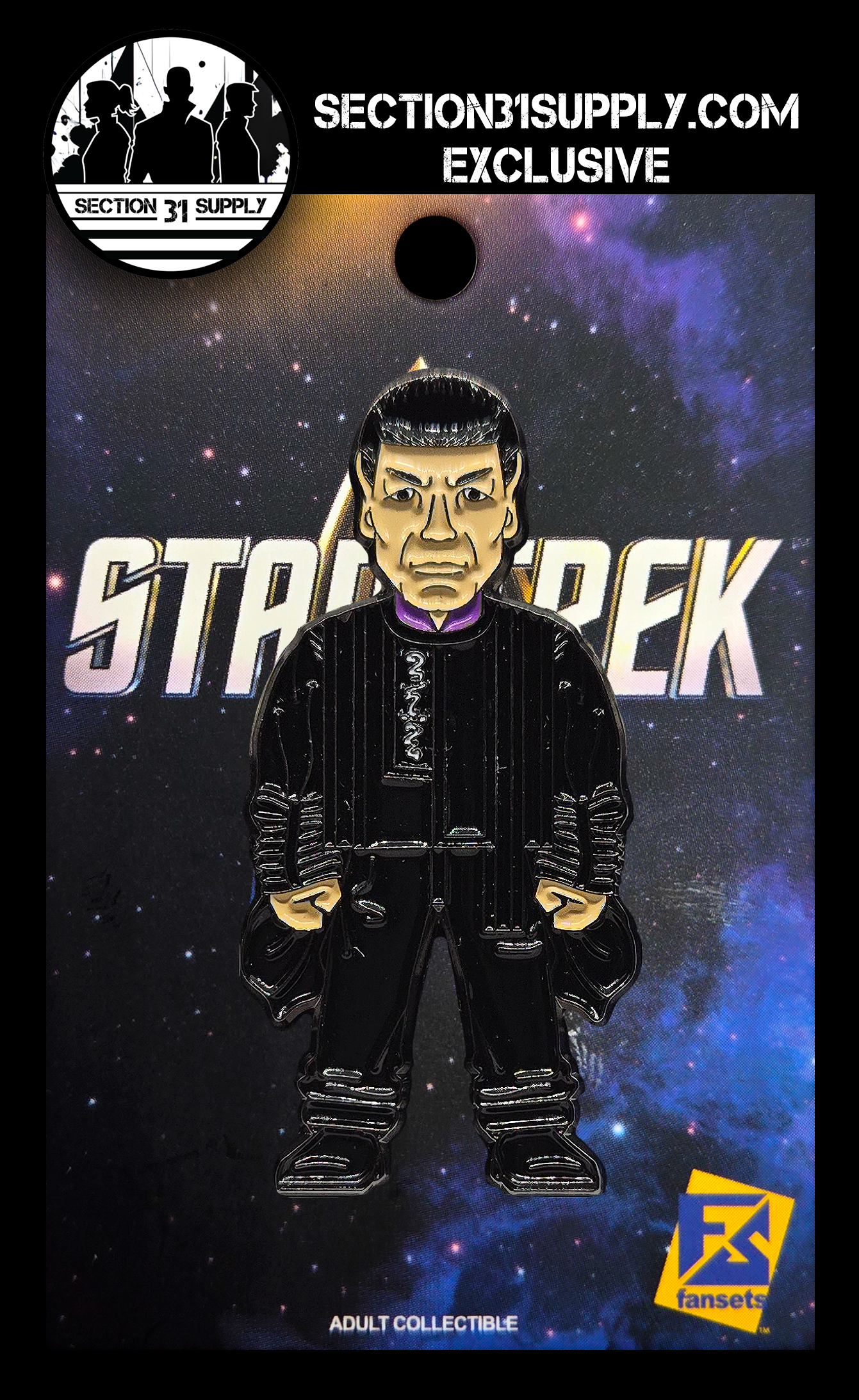 Star Trek: Spock TMP Fansets Pin